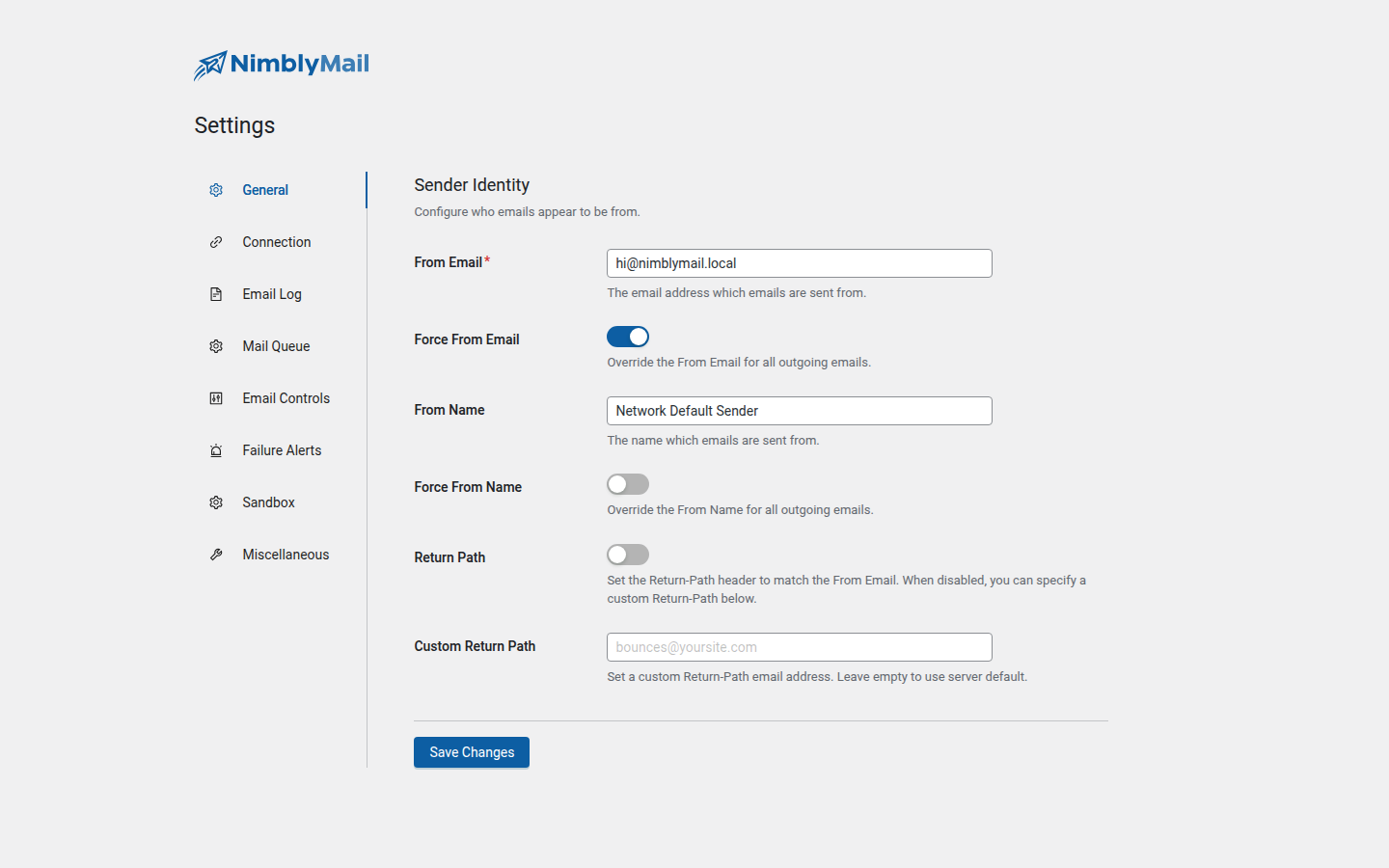Network Settings